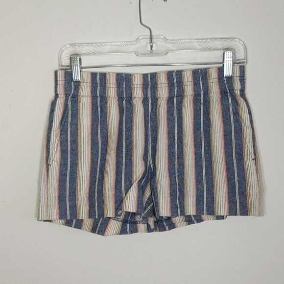 J. Crew Pants - J. Crew Striped Linen Shorts